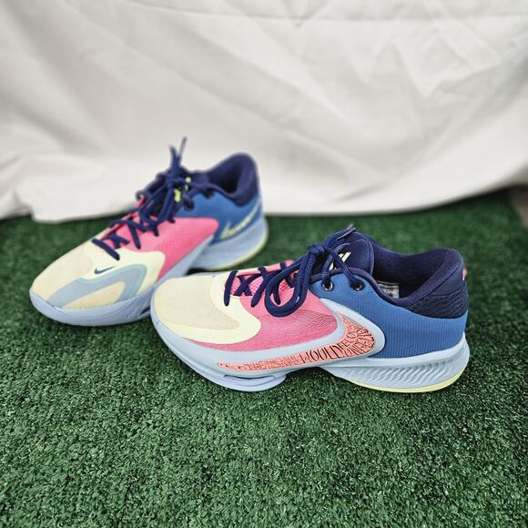 Nike Zoom Greak 4 etched in stone multicolor mens size 8 Great Condition - Picture 1 of 8